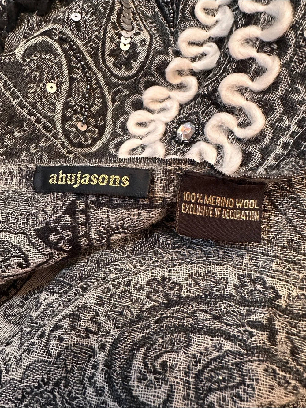 Ahujasons Merino Wool Scarf
